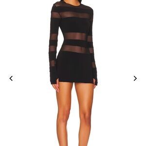 Norma Kamali Spliced Pickleball Dress XXS